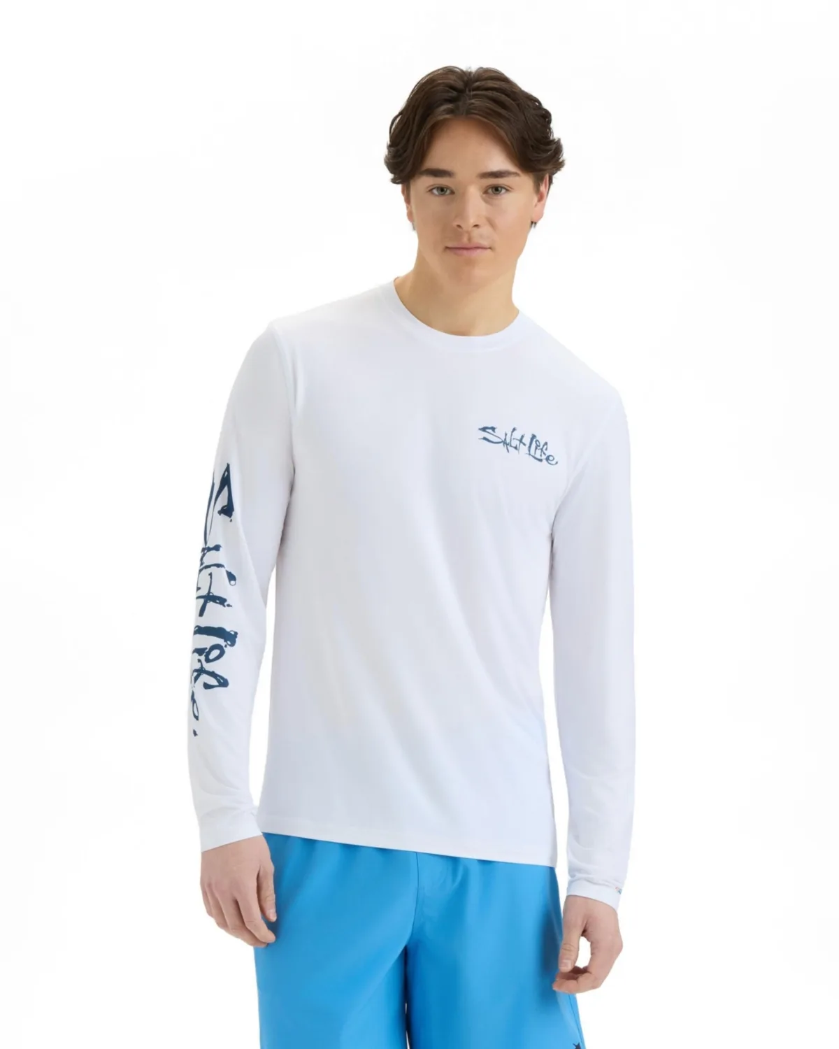 Americana Tuna Long Sleeve Slx Performance Tee by Salt Life