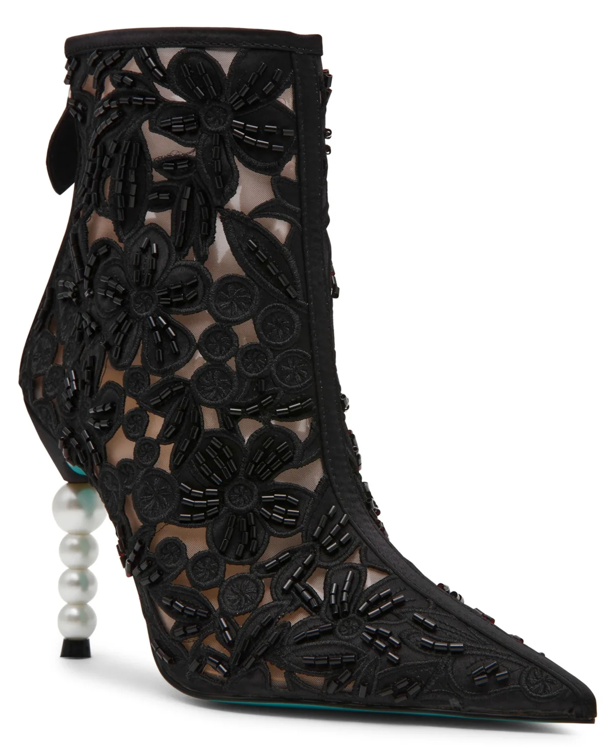 Jack Zipper Dress Booties by Betsey Johnson