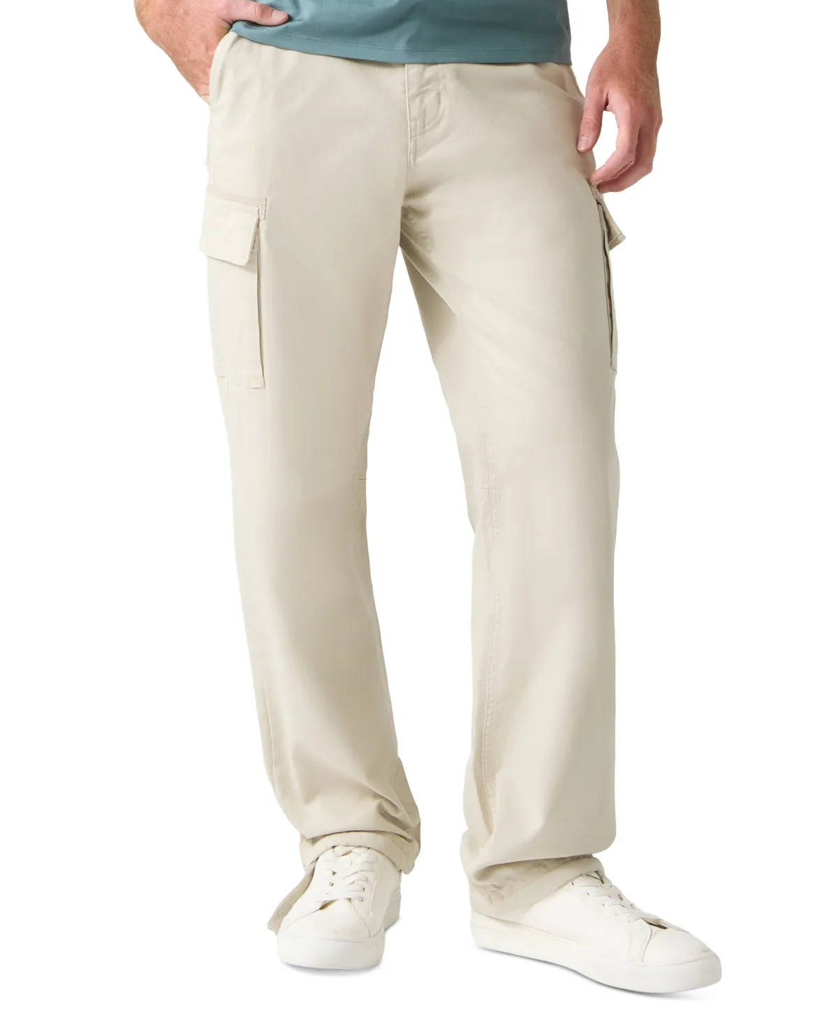 Carbon Cargo Straight-Leg Cargo Pants by GUESS