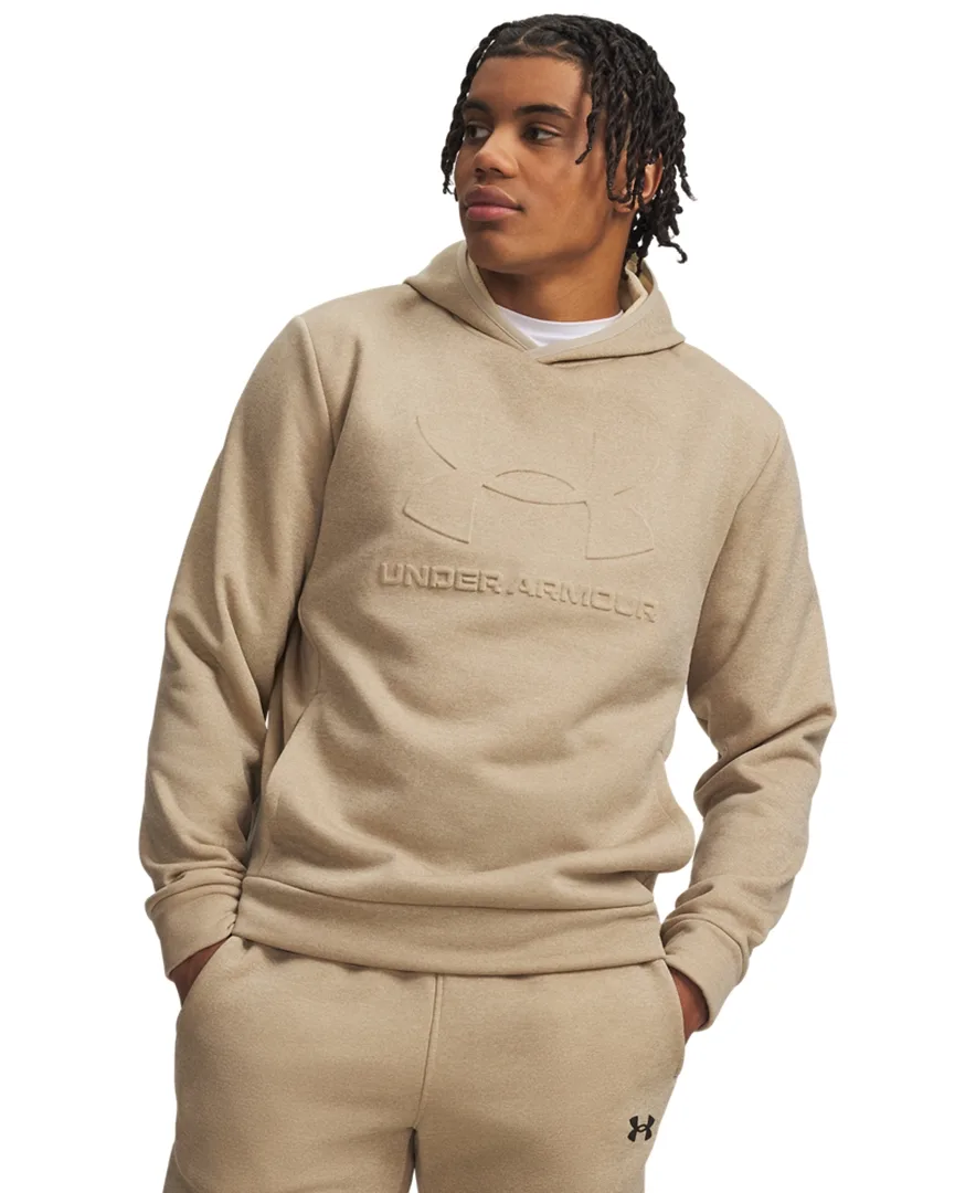 Fleece Twist Emboss Hoodie