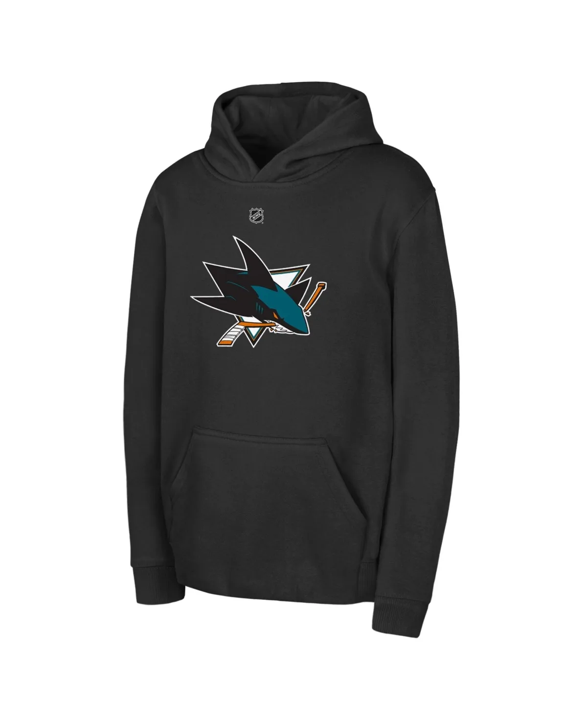 San Jose Sharks Kangaroo Pocket Pullover Hoodie by Outerstuff