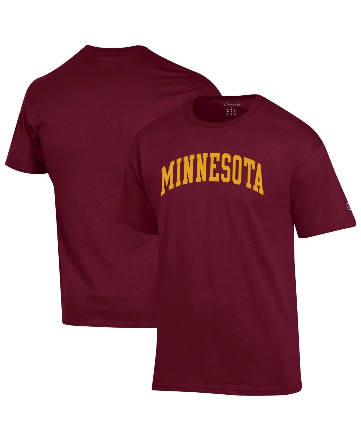 Minnesota Golden Gophers Basic Arch Screen Print T-Shirt by Champion