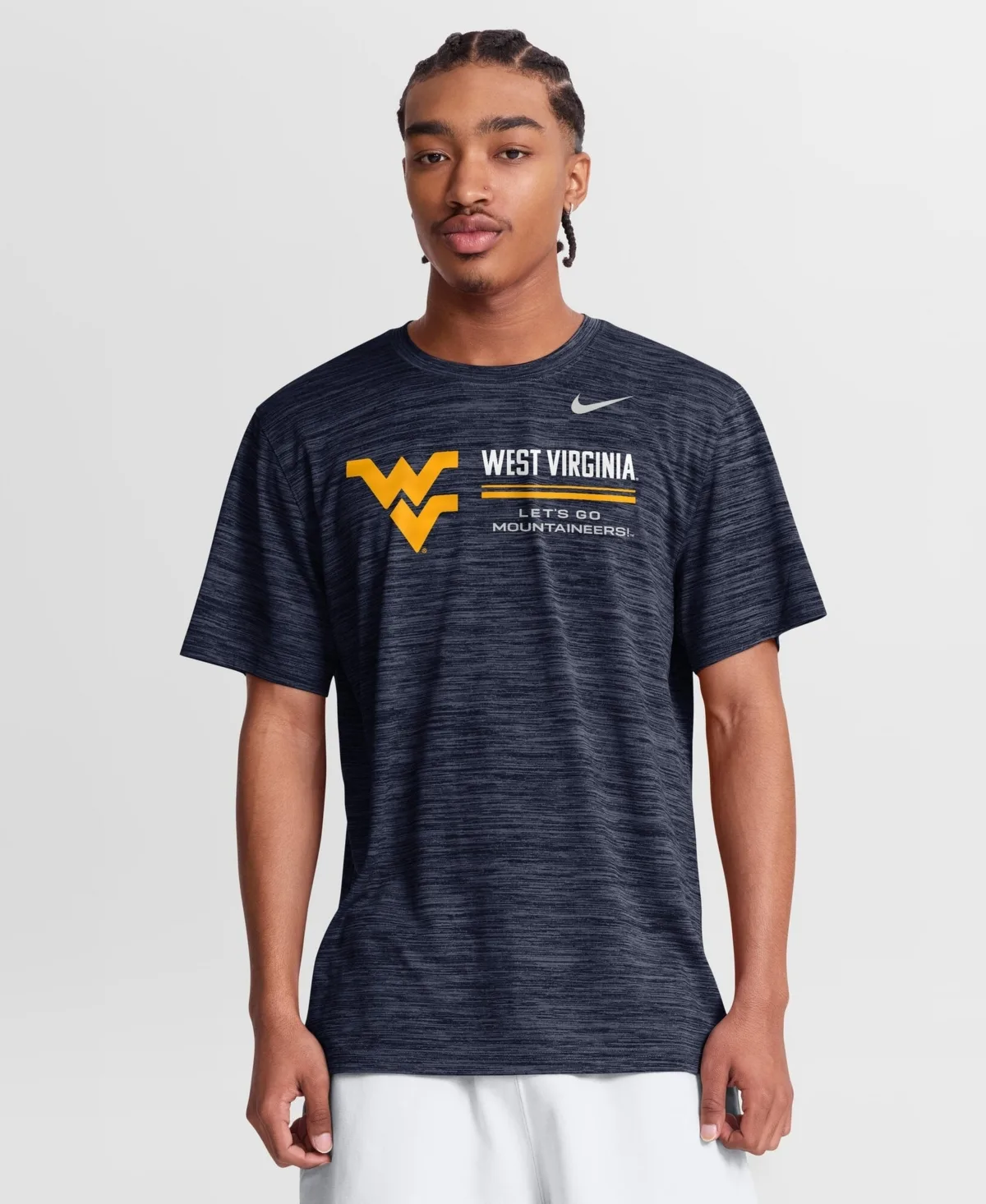 West Virginia Mountaineers Sideline Velocity Dri-Fit T-Shirt by Nike