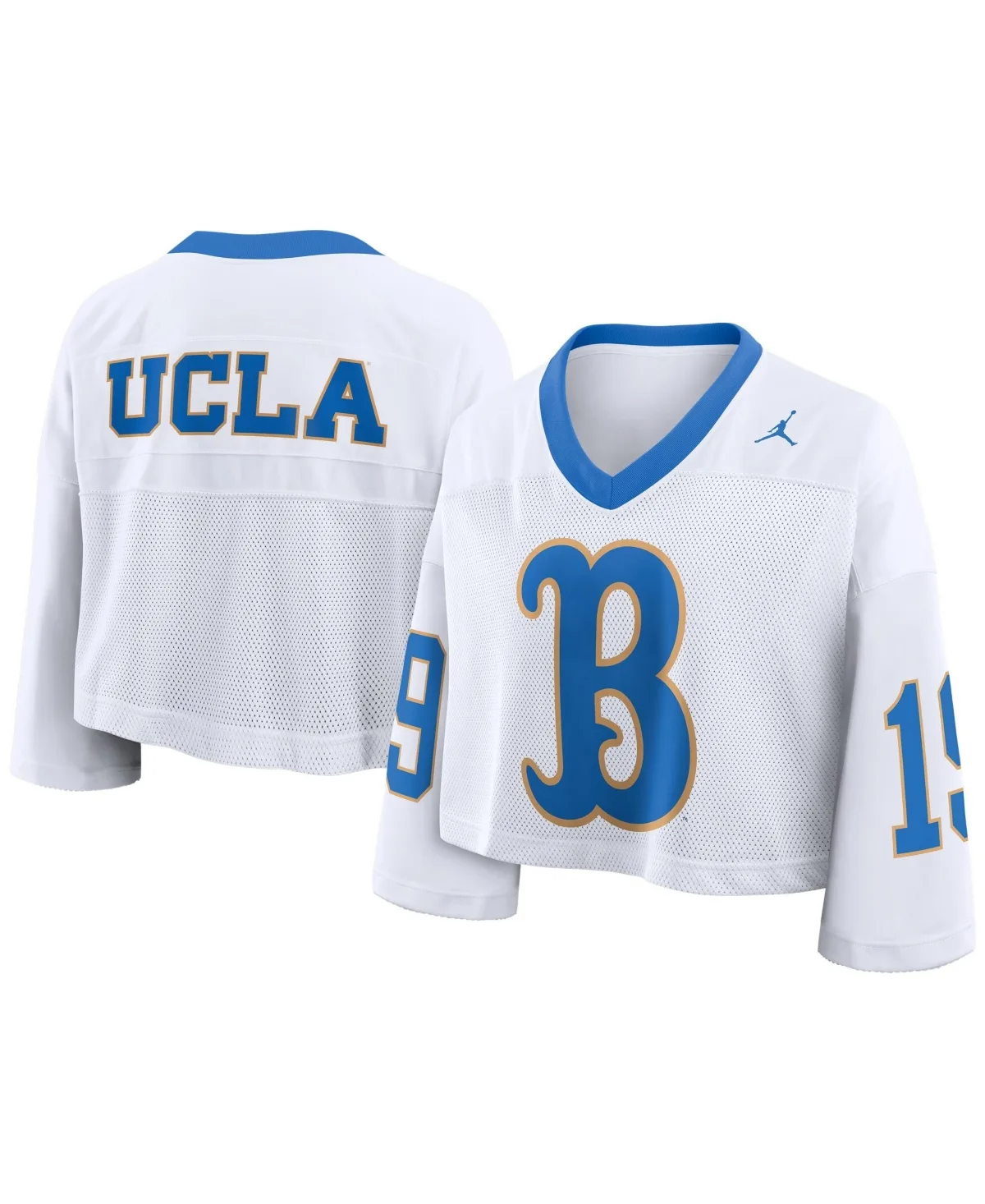 Ucla Bruins Oversized Logo Cropped Fashion Jersey