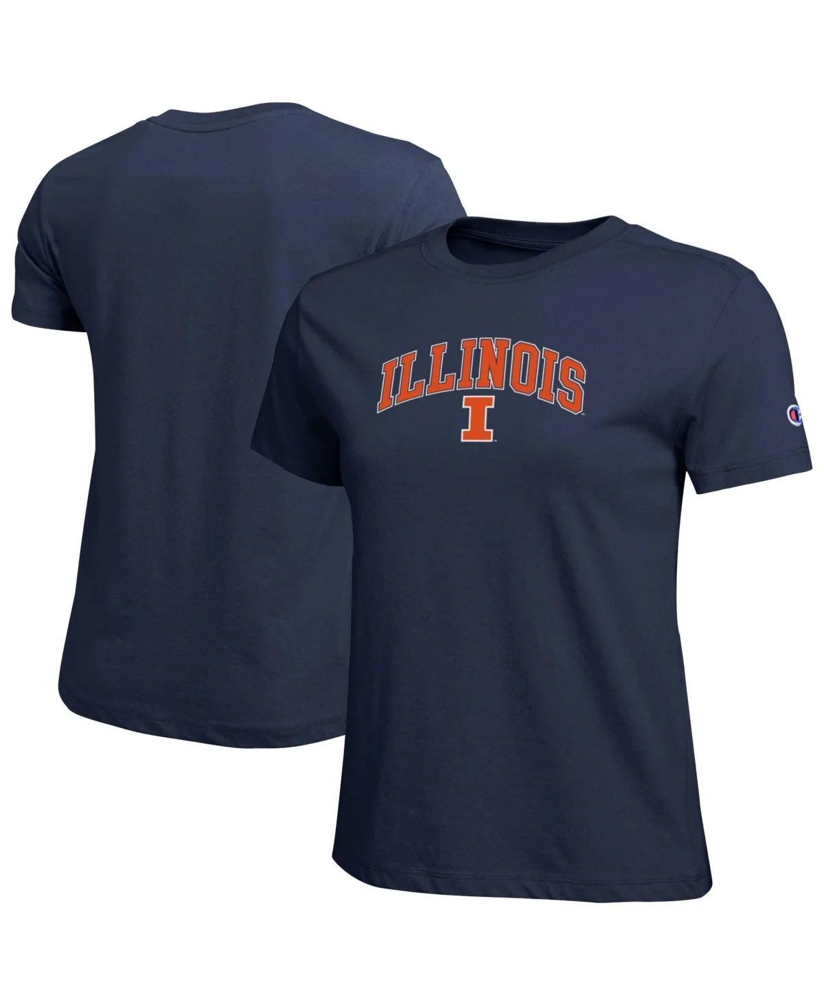 Illinois Fighting Illini Arched Over Logo T-Shirt by Champion