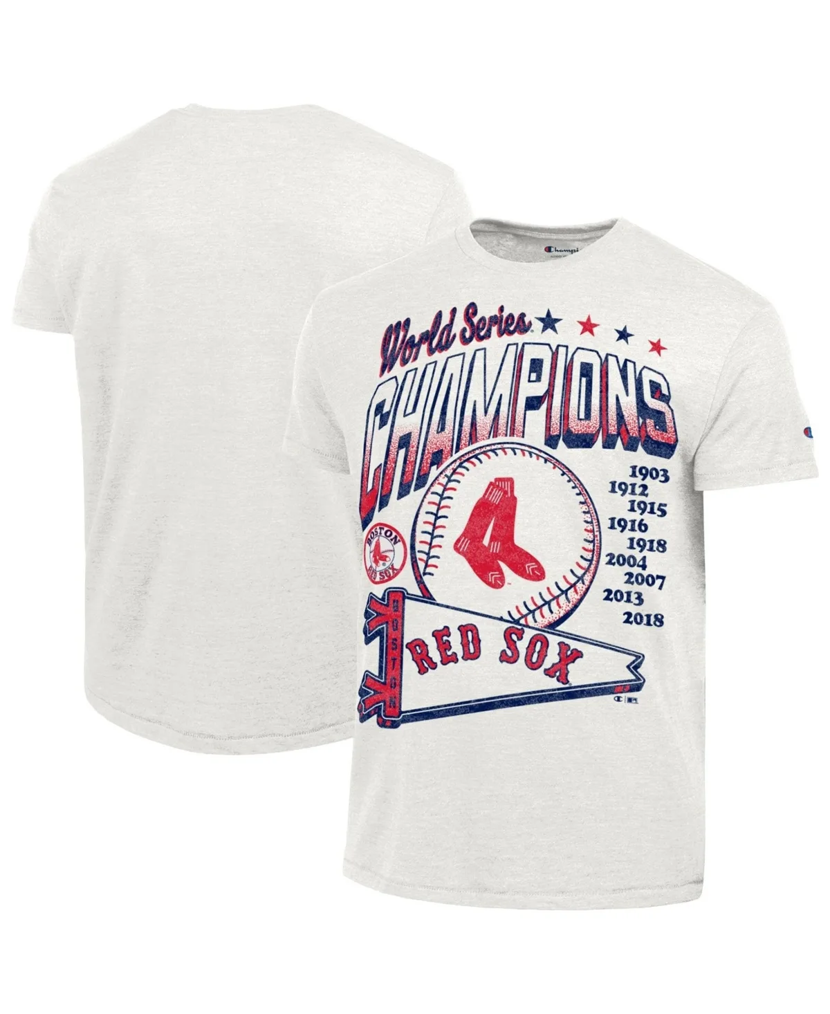 Boston Red Sox Tri-Blend Graphic T-Shirt by Champion