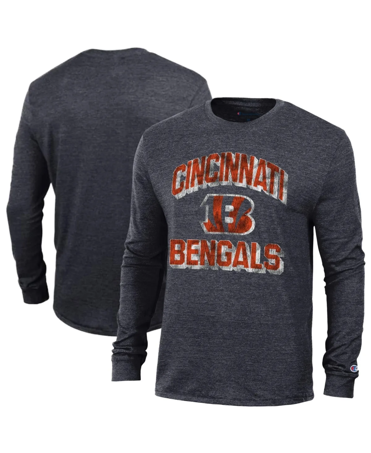 Cincinnati Reds Long-Sleeve Graphic T-Shirt by Champion