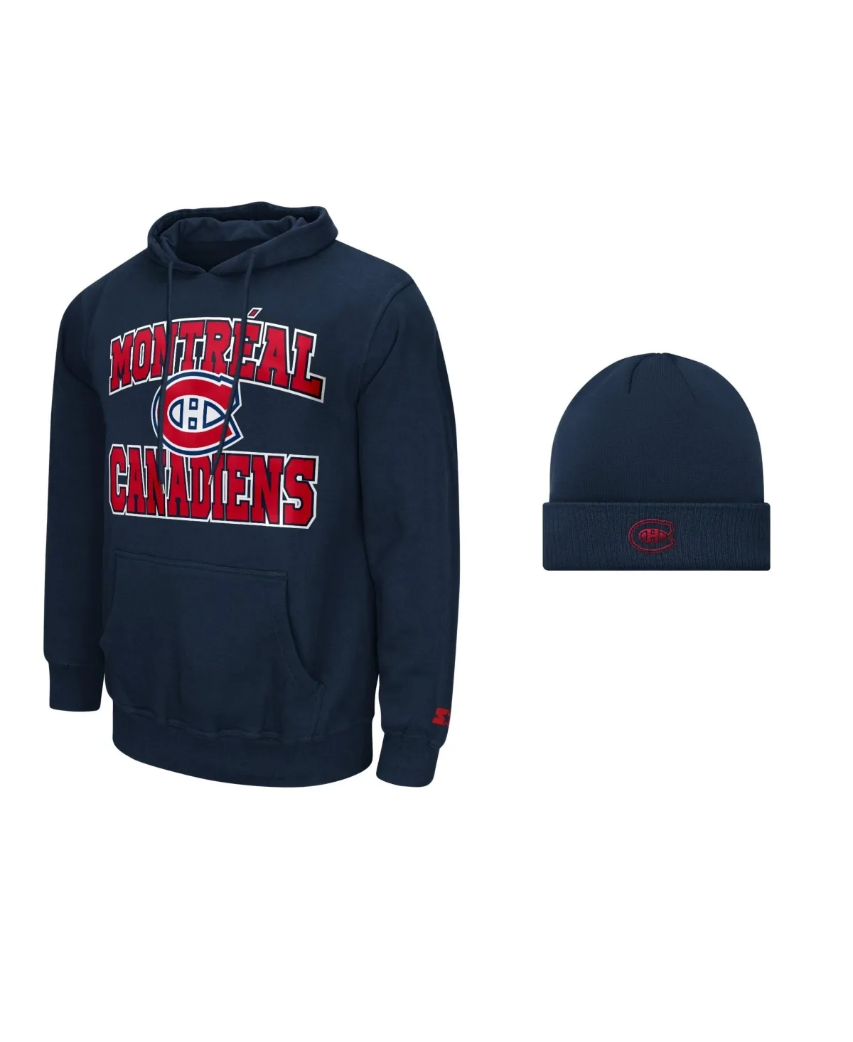 Graphic Embroidered Pullover Beanie and Hoodie, 2-Piece Set by Starter