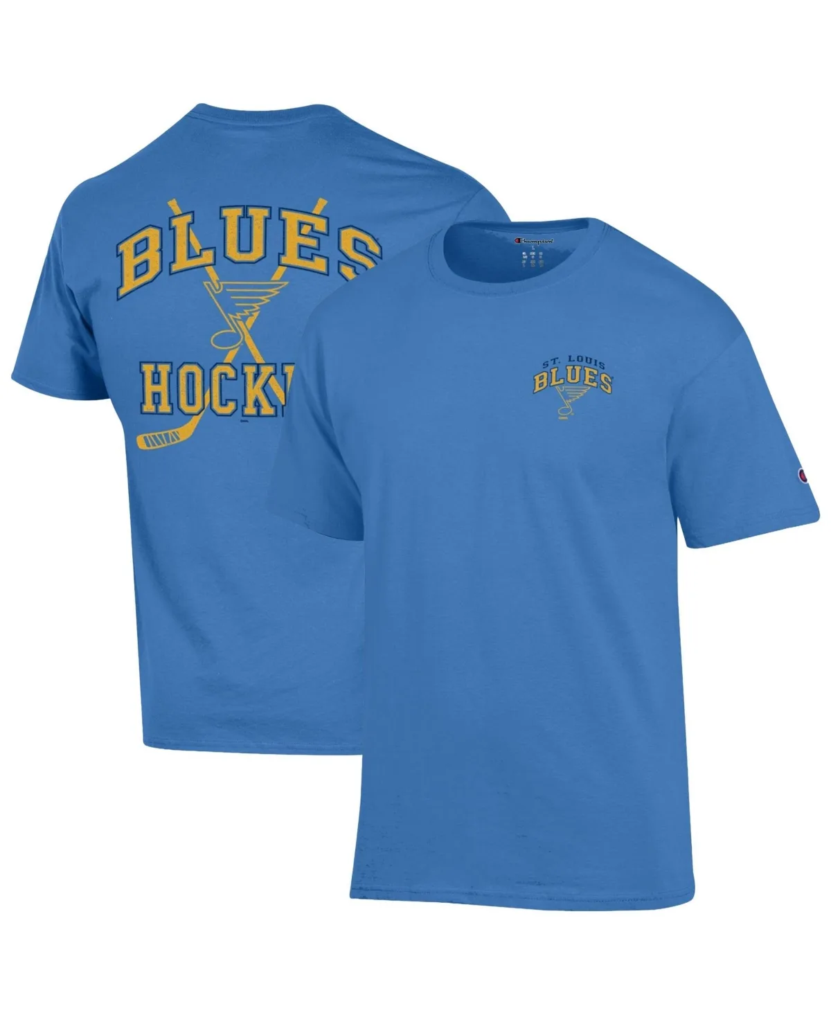 St. Louis Blues Stick with It Graphic T-Shirt by Champion