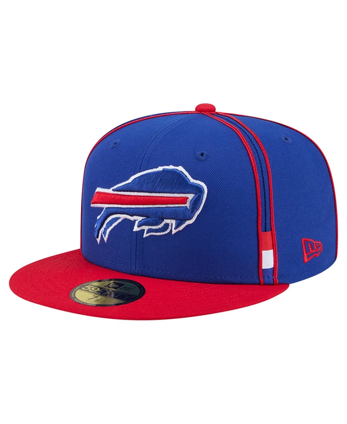 Buffalo Bills Soutache Team-Colored Trim Fitted Hat