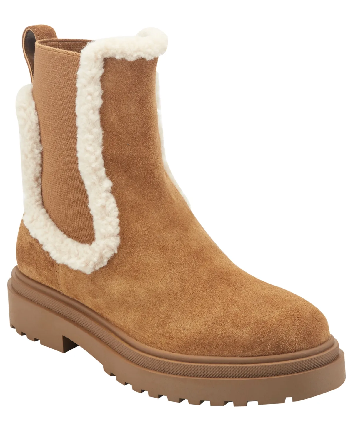 Blaynie Double Gore Lug Sole Pull-On Booties by Marc Fisher LTD