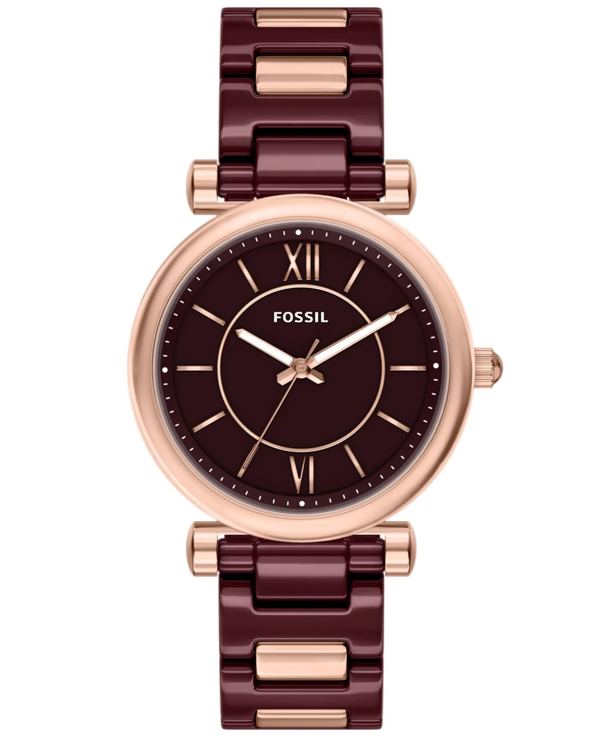 Gilmore Water-Resistant Quartz Analog Stainless Steel Bracelet Watch, 38mm by Fossil