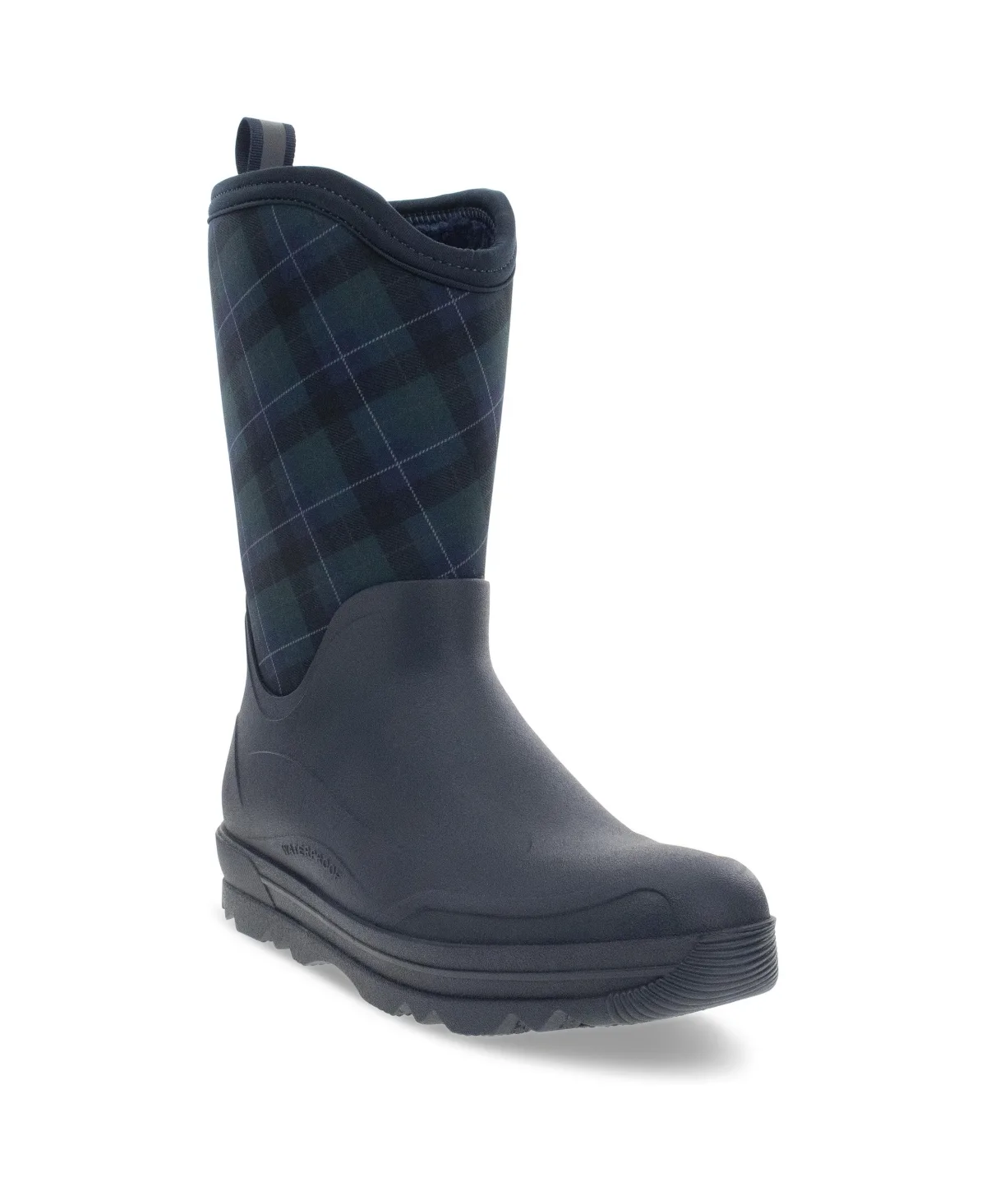 Traverse Tartan Plaid Faux Fur Neoprene Cold Weather Boot