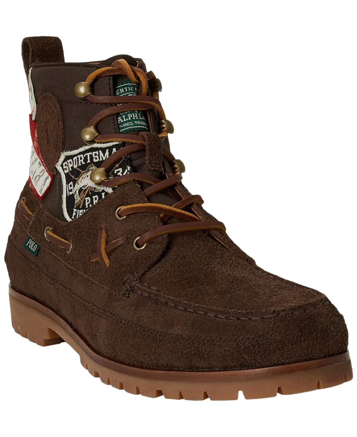 Ranger Suede Lace-Up Boots by Polo Ralph Lauren