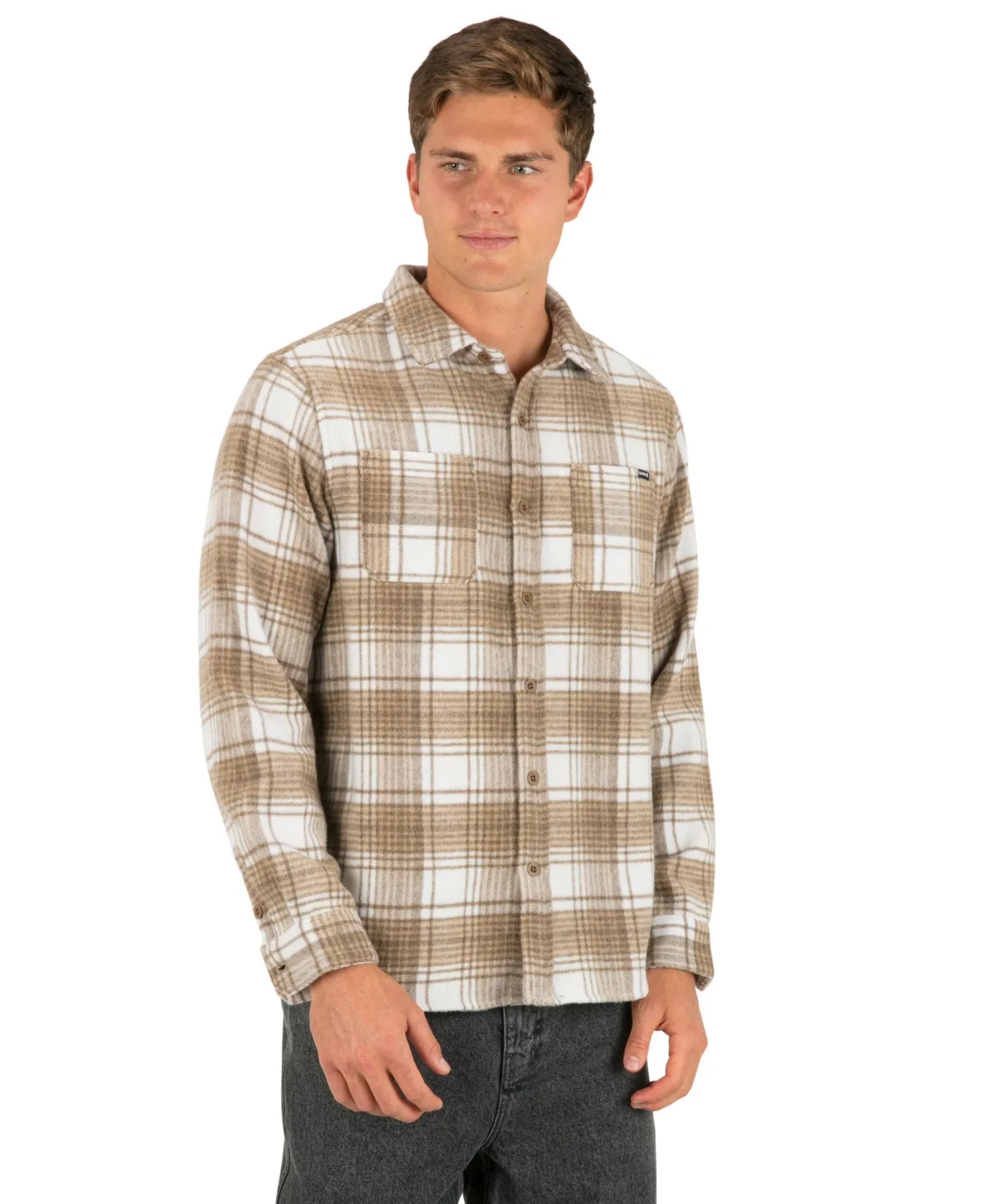 Eugene Flannel Long-Sleeve Shirt