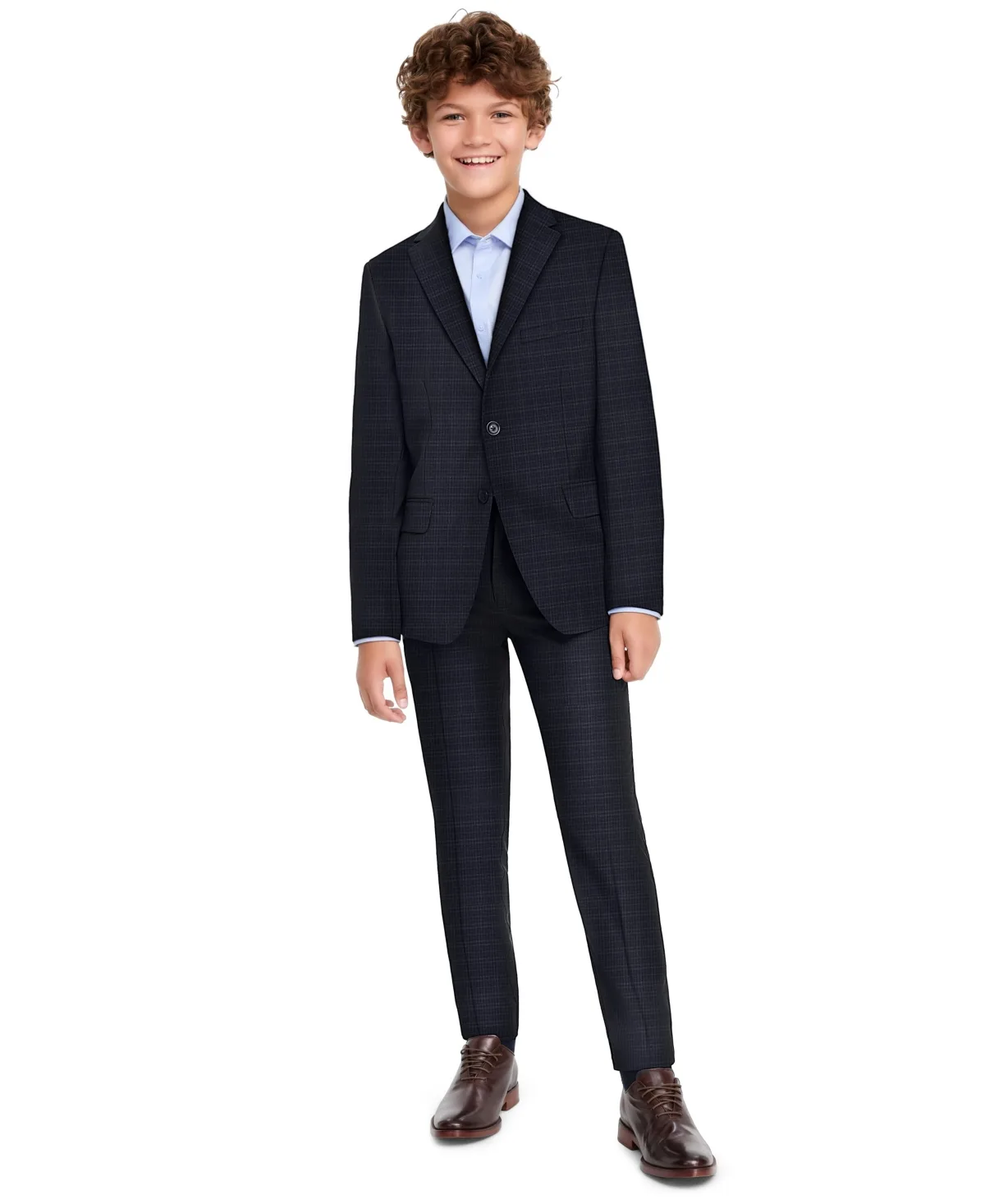 Shadow Che Slim-Fit Two-Button Jacket and Pants, 2-Piece Set by Kenneth Cole