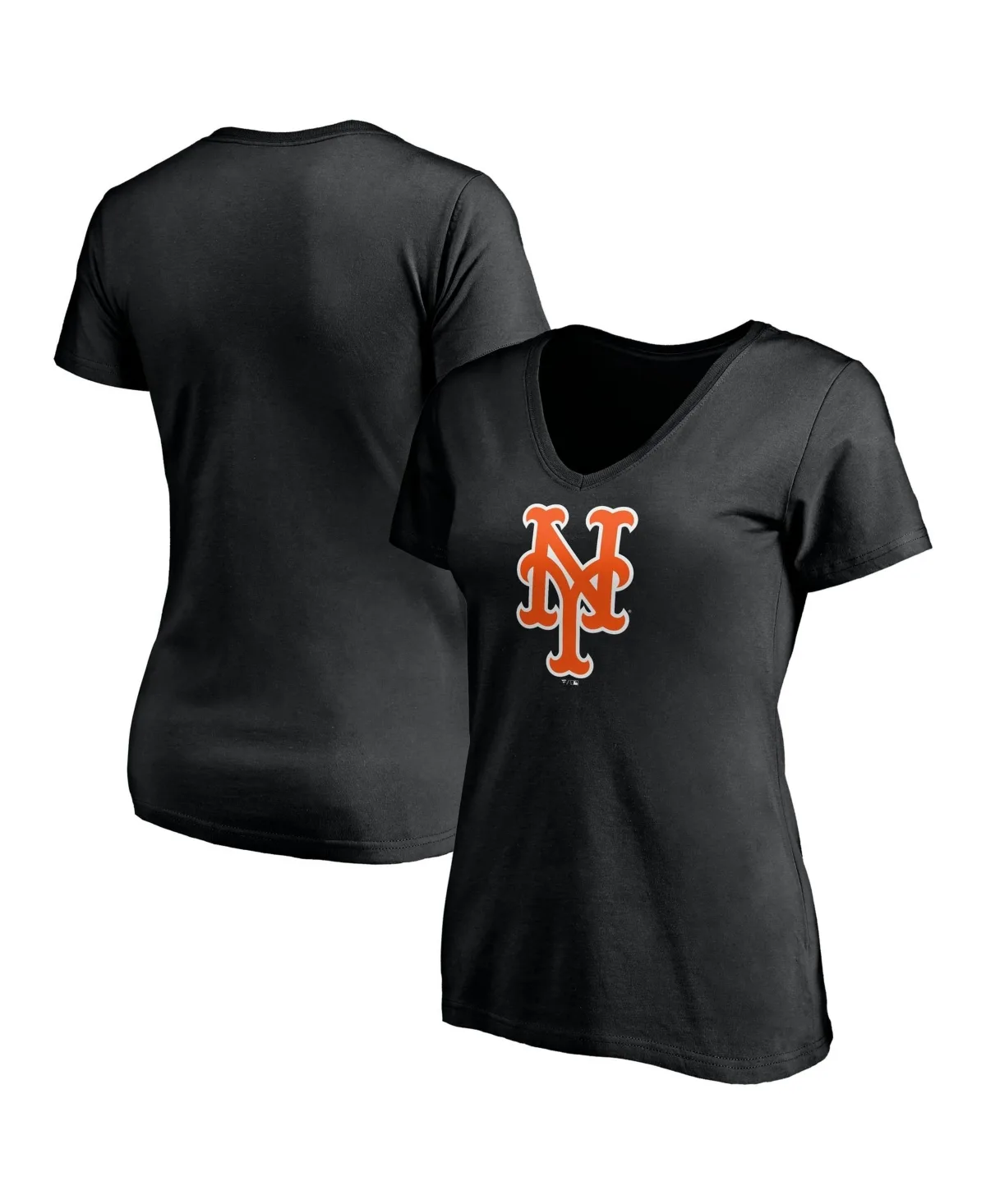 New York Mets V-Neck Short-Sleeve T-Shirt by Logo Athletic
