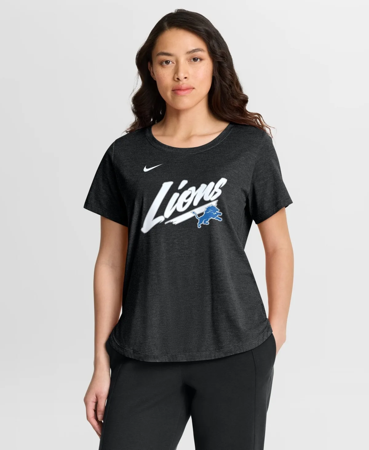 Detroit Lions Primetime Tri-Blend T-Shirt by Nike
