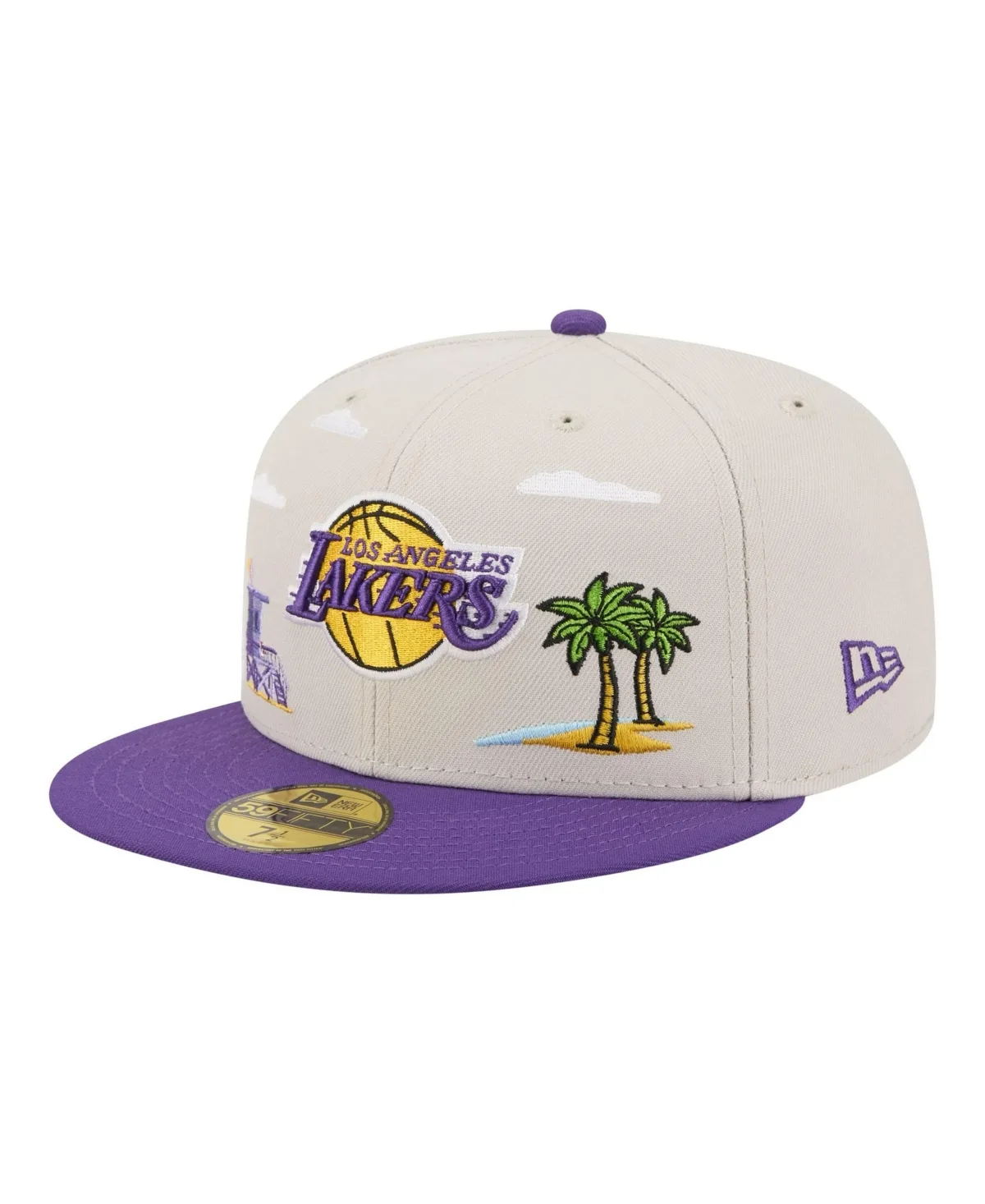 Los Angeles Lakers Localized City Icon 59FIFTY Fitted Hat by New Era