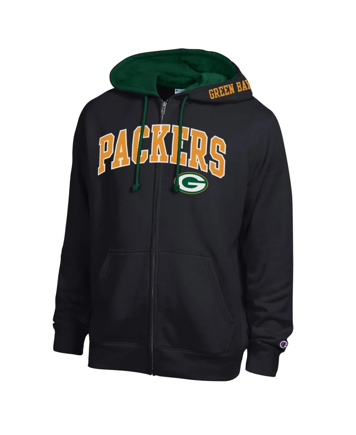 Green Bay Packers Full-Zip Hoodie by Champion