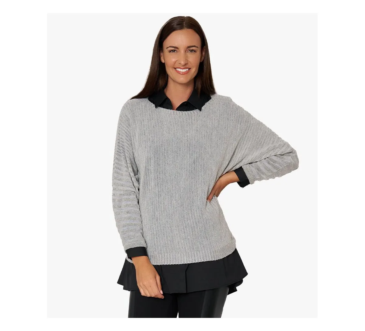 Cozy Chic Pullover by Stella Carakasi