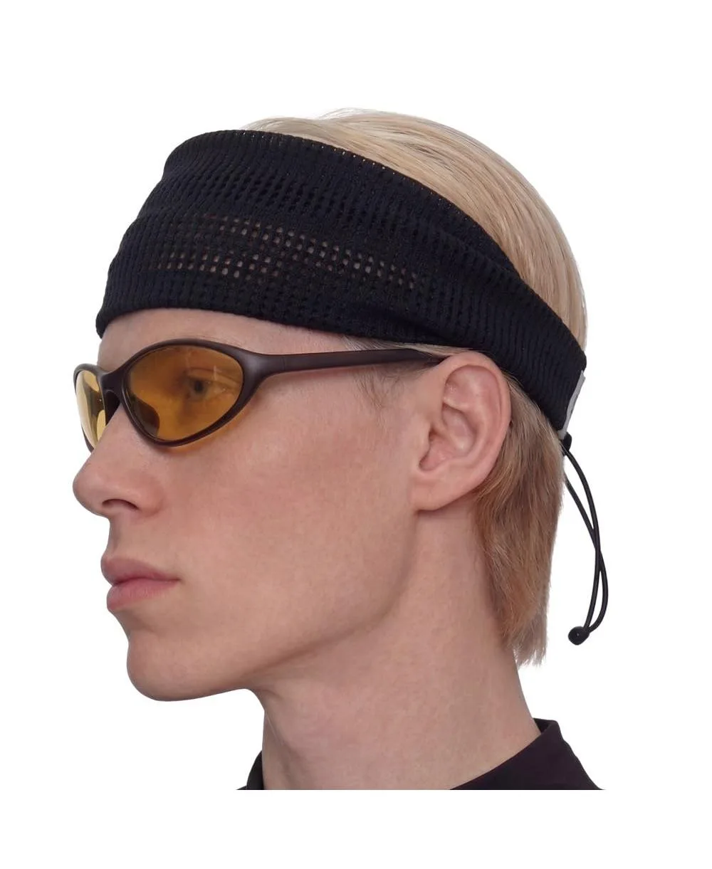 Adjustable Elastic Mesh Sports Headband Quick Dry Breathable Running Headband by Furlihong