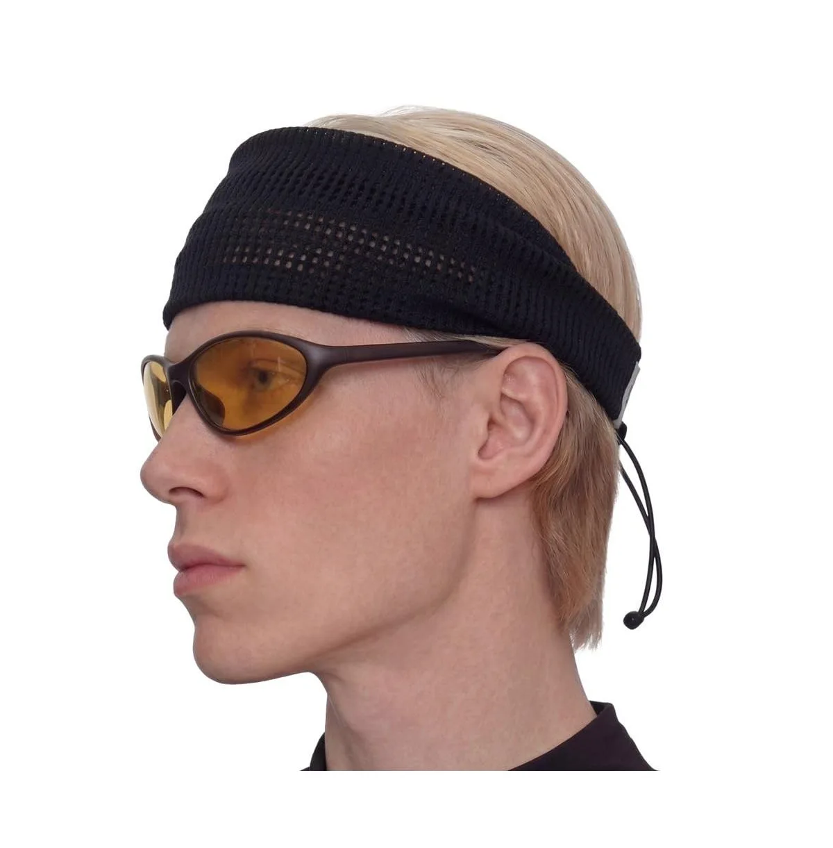 Adjustable Elastic Mesh Sports Headband Quick Dry Breathable Running Headband by Furlihong