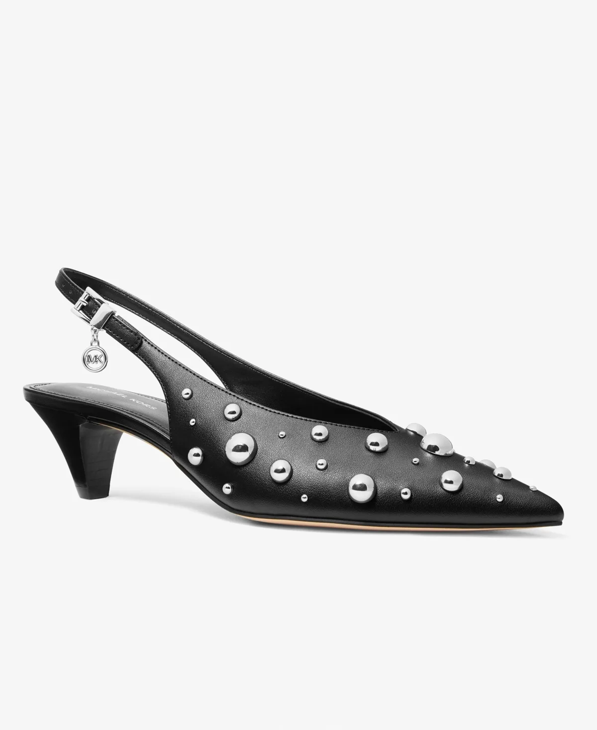 Tonya Slingback Kitten Heel Pointed Toe Pumps