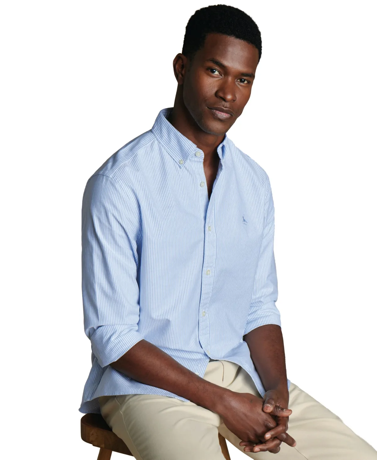 Slim-Fit Stripe Button-Down Shirt by Charles Tyrwhitt