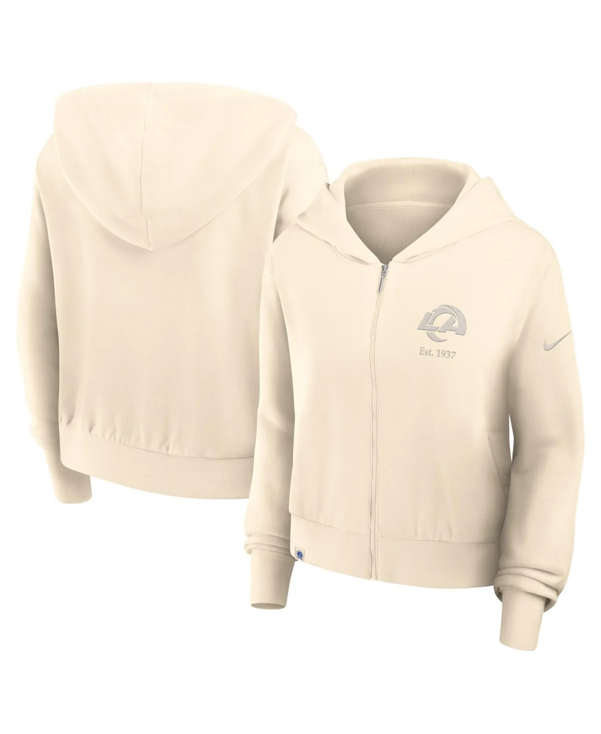 Los Angeles Rams Established Date Full-Zip Hoodie by Nike