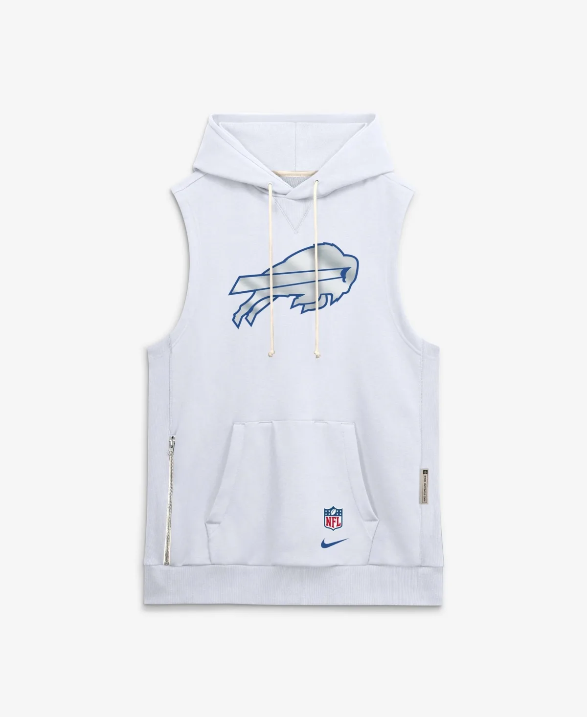 Buffalo Bills Rivalries Collection Sideline Sleeveless Fleece Hoodie