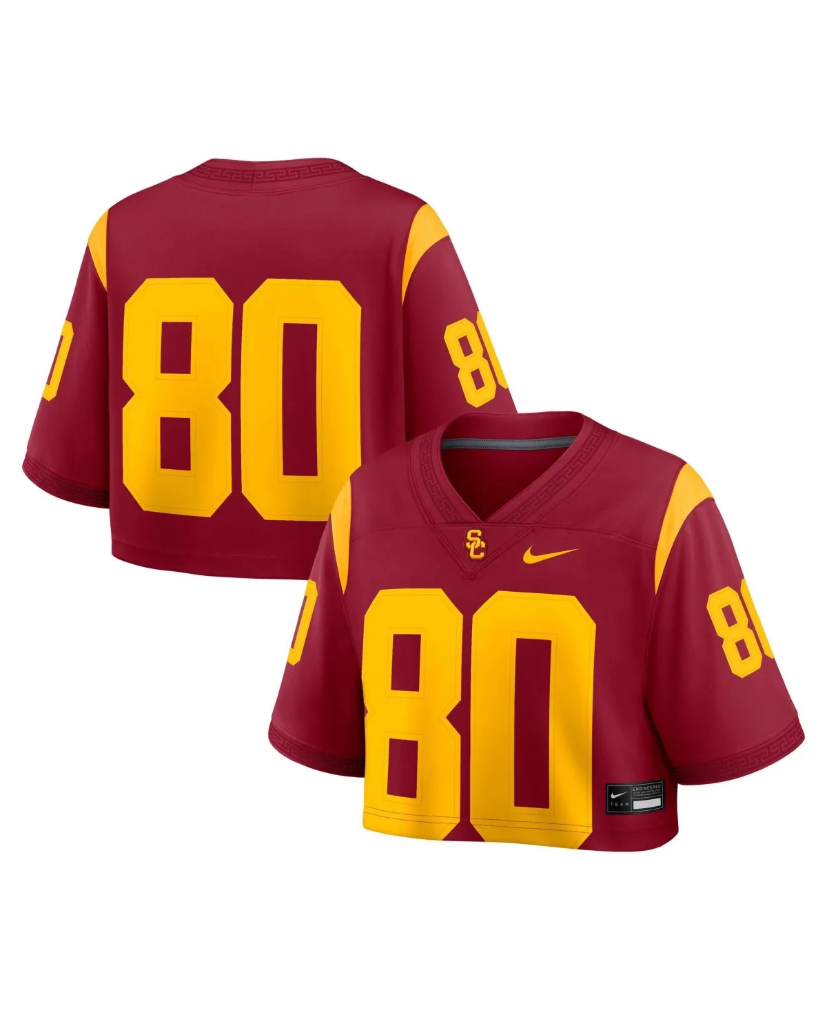 Usc Trojans Game Crop Top Jersey by Nike