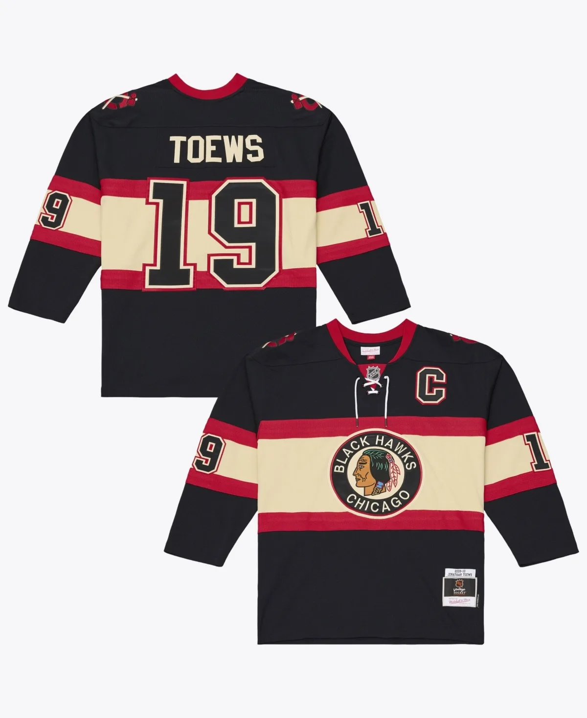 Jonathan Toews Chicago Blackhawks 2009/10 Power Play Jersey by Mitchell & Ness