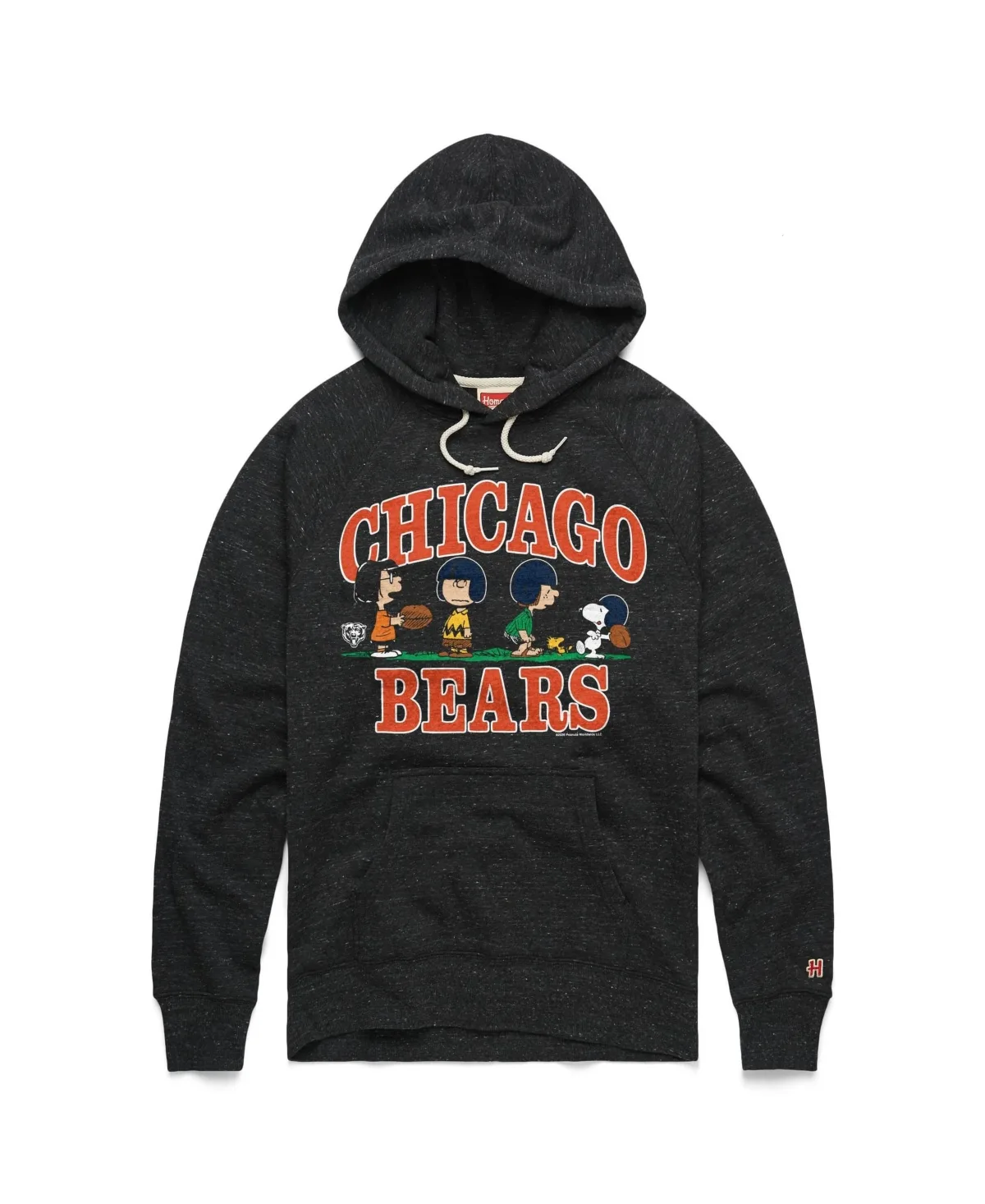 Chicago Bears x Peanuts Backyard Football Raglan-Sleeve Hoodie by Homage