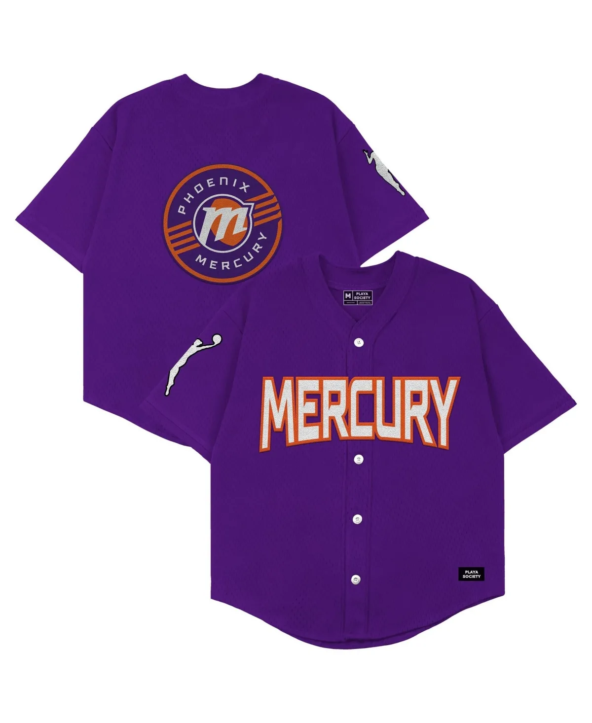 Phoenix Mercury Oversized V-Neck Jersey by Playa Society