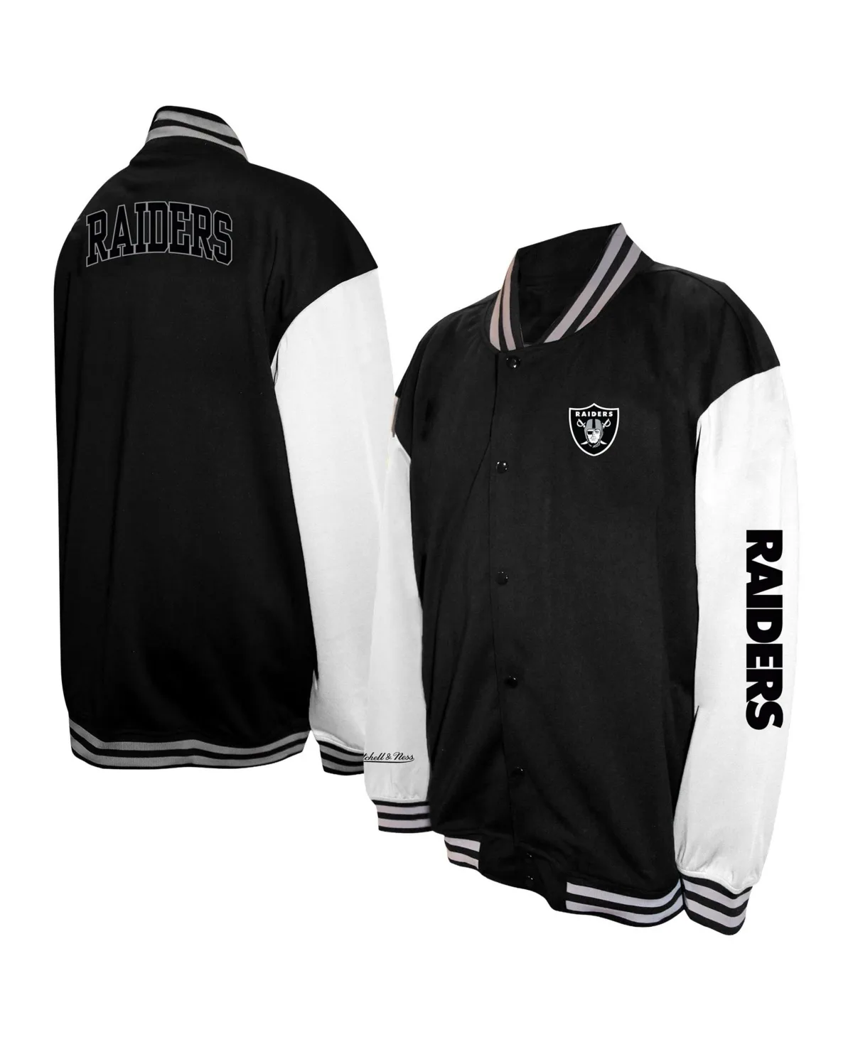 Las Vegas Raiders Full-Snap Varsity Jacket by Profile