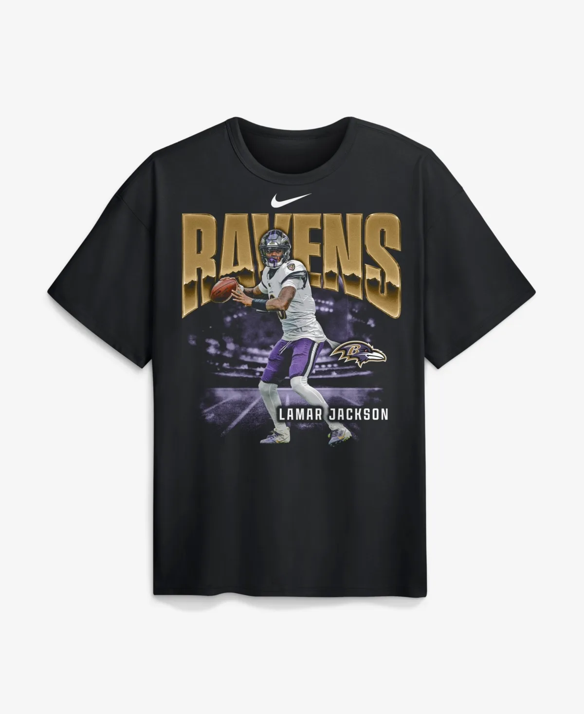 Lamar Jackson Baltimore Ravens Player Graphic Max90 T-Shirt by Nike