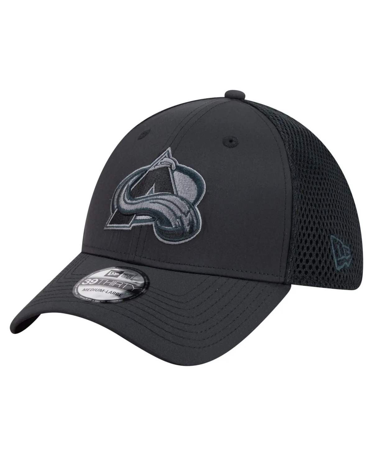 Colorado Avalanche Blackout 39THIRTY Flex Fit Hat by New Era