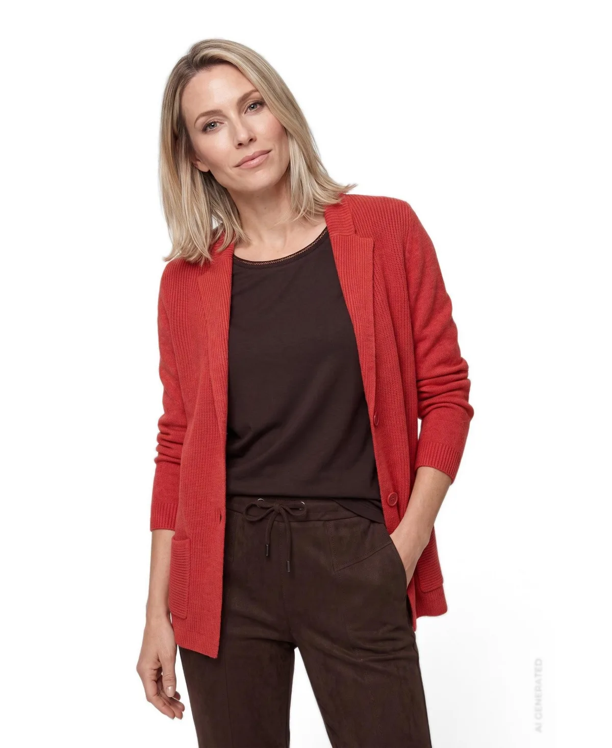 Sweater Blazer Cardigan by Olsen