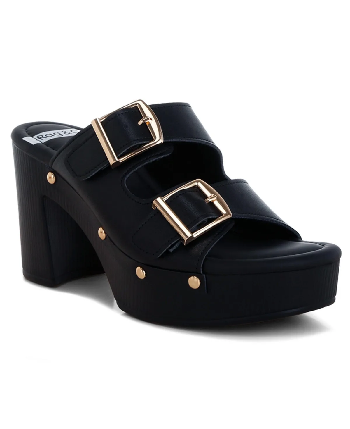Kenna Dual Buckle Strap Sandals by Rag & Co