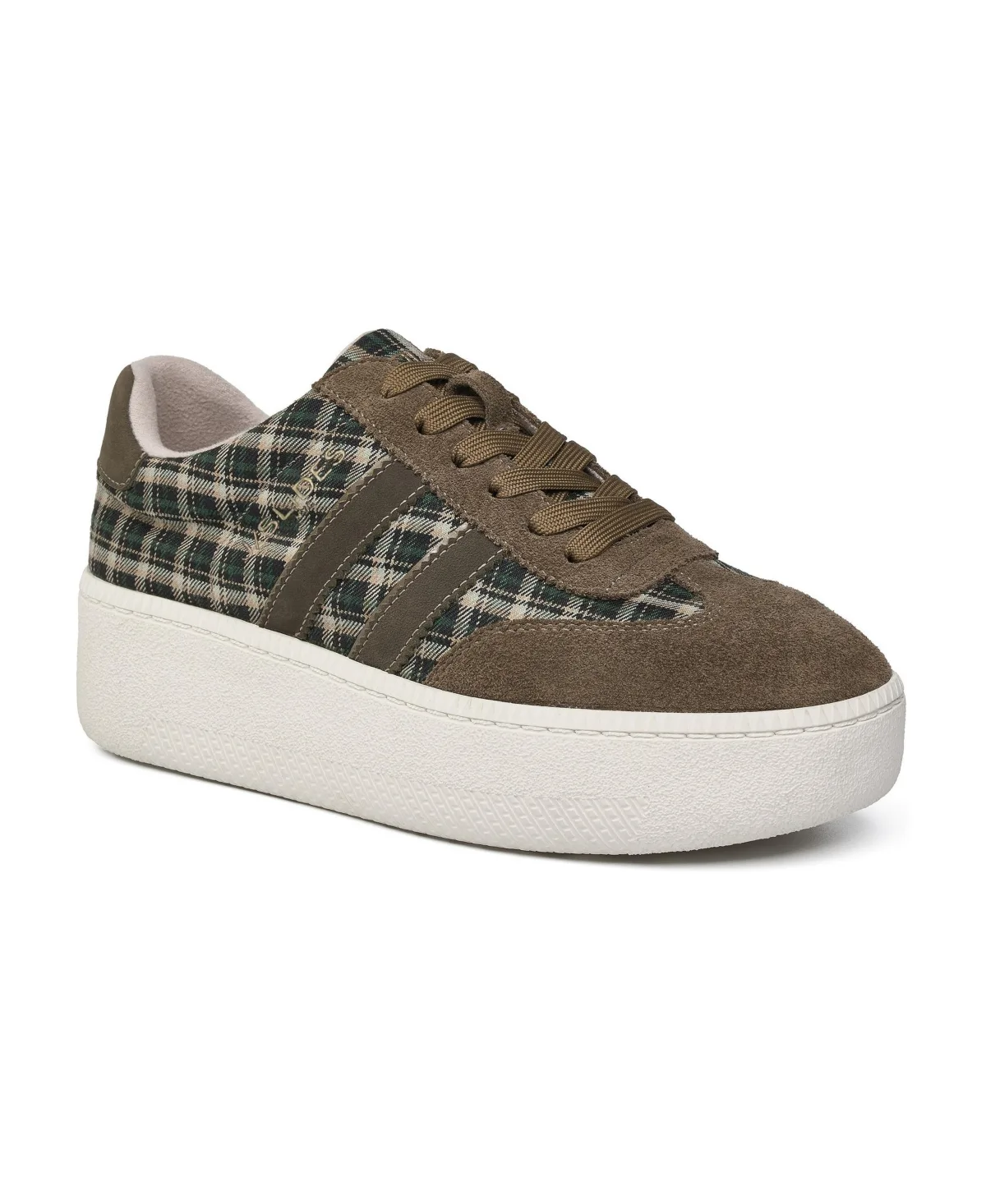 Danny Platform Suede Sneakers by Jslides