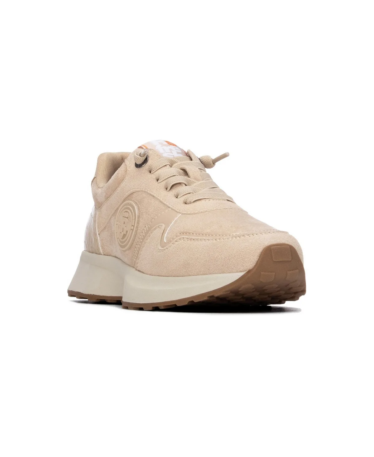 Refresh Suede Flat-Sole Sneakers by Xti