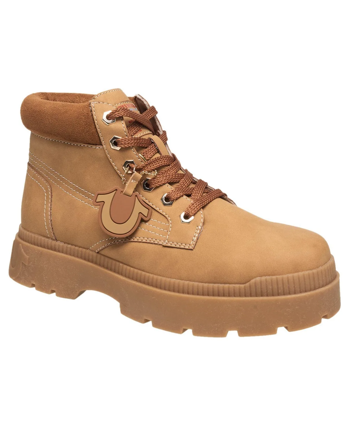 Brent Faux Suede Work Boot by True Religion