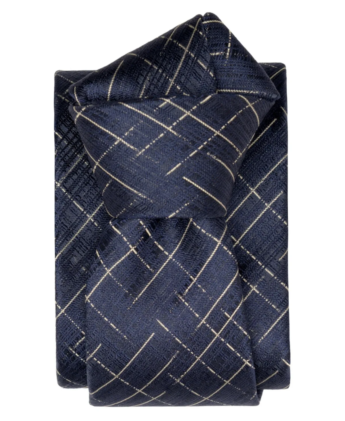 Morandi Silk Jacquard Plaid Tie by Elizabetta