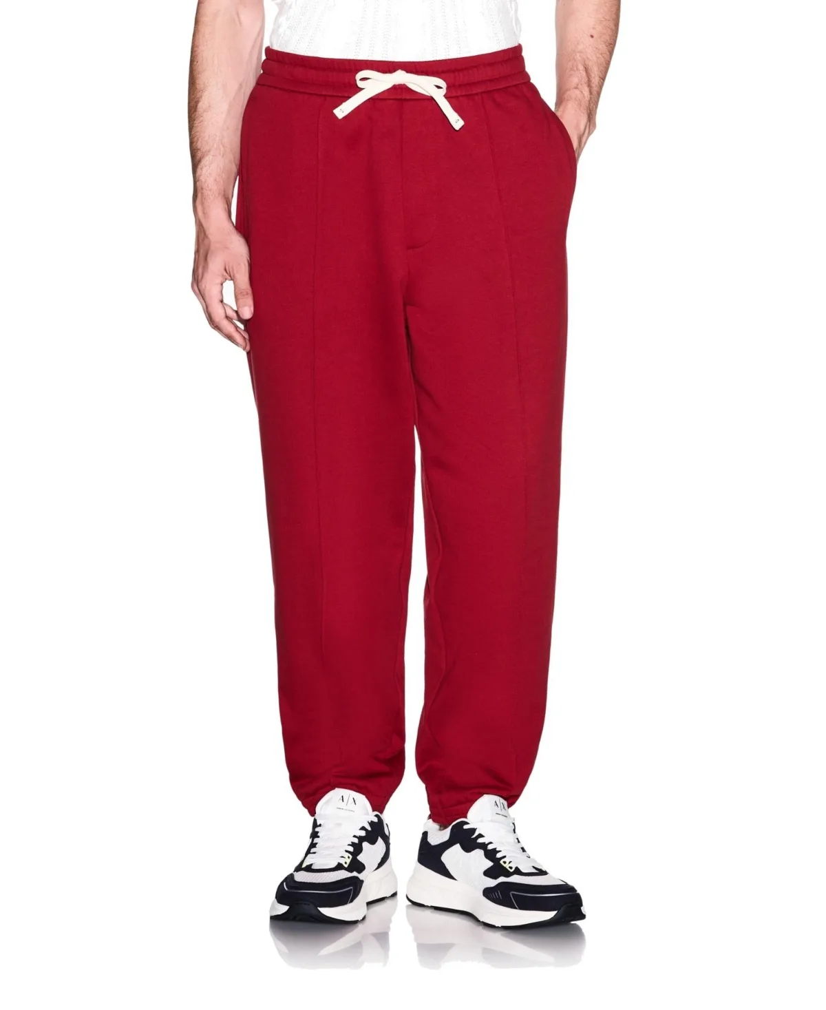 A - x Armani Exchange French Terry Jogger Pants by Armani