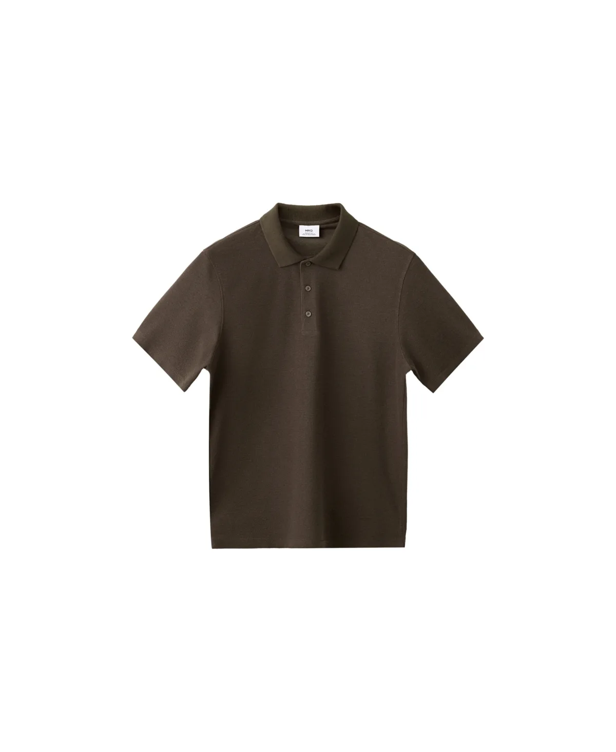 Essentials Slim-Fit Pique Cotton-Blend Polo Shirt by Mango