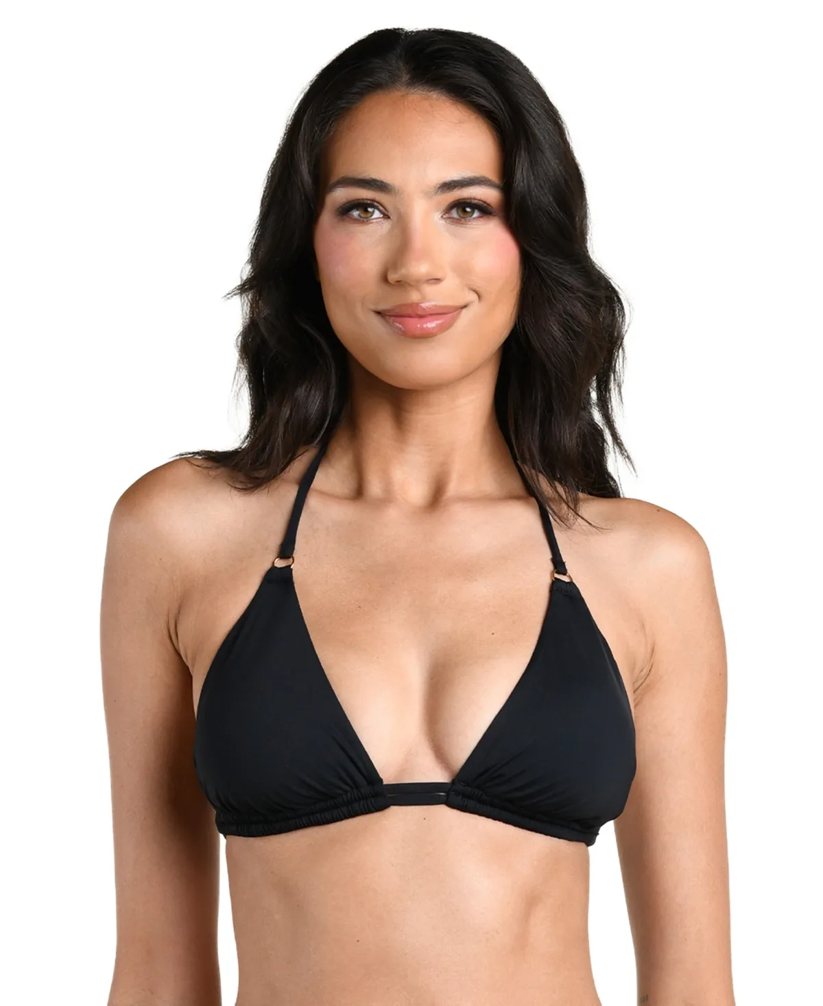 Island Goddess V-Neck Triangle Bikini Top by La Blanca