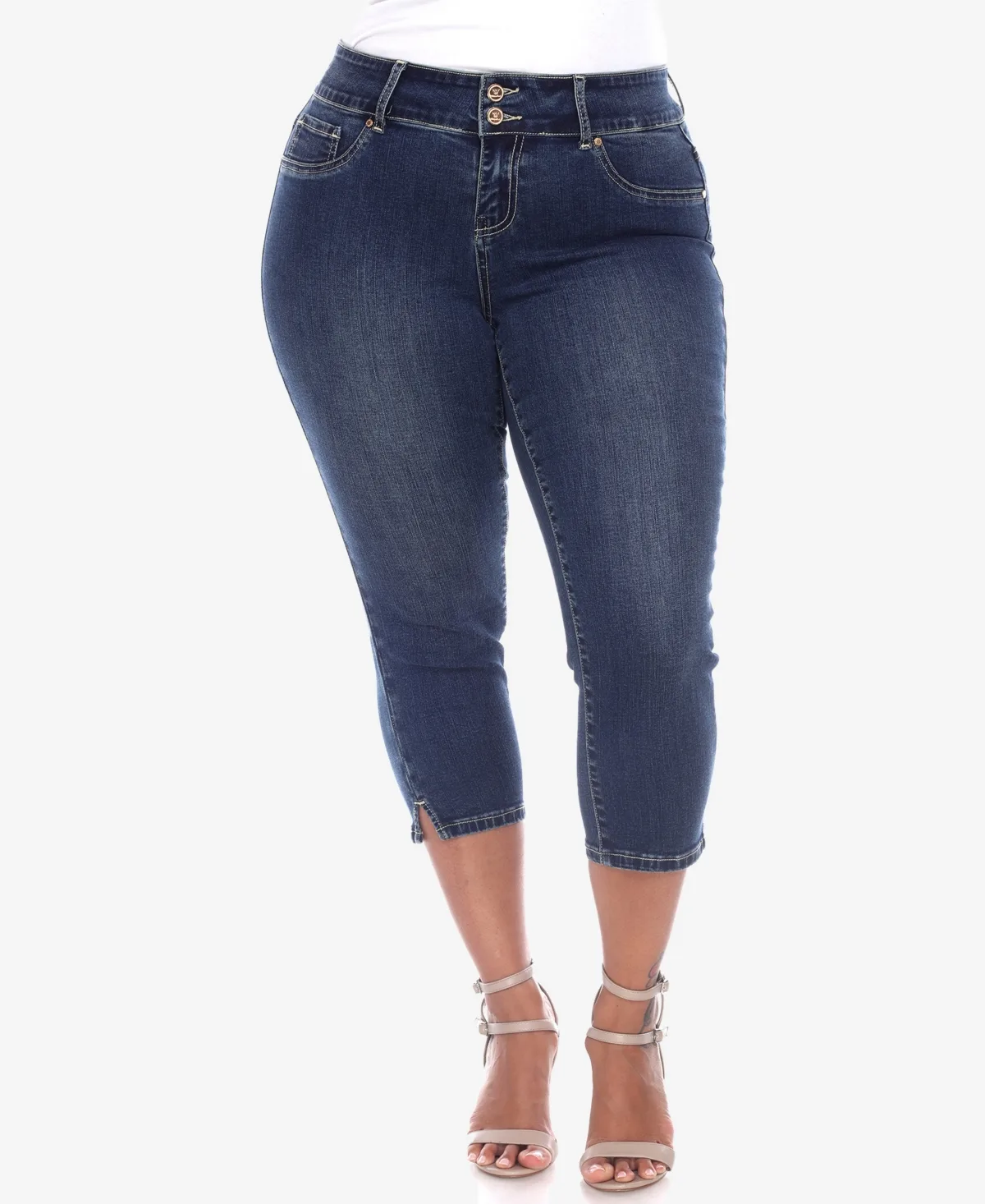 Capri Jeans by White Mark