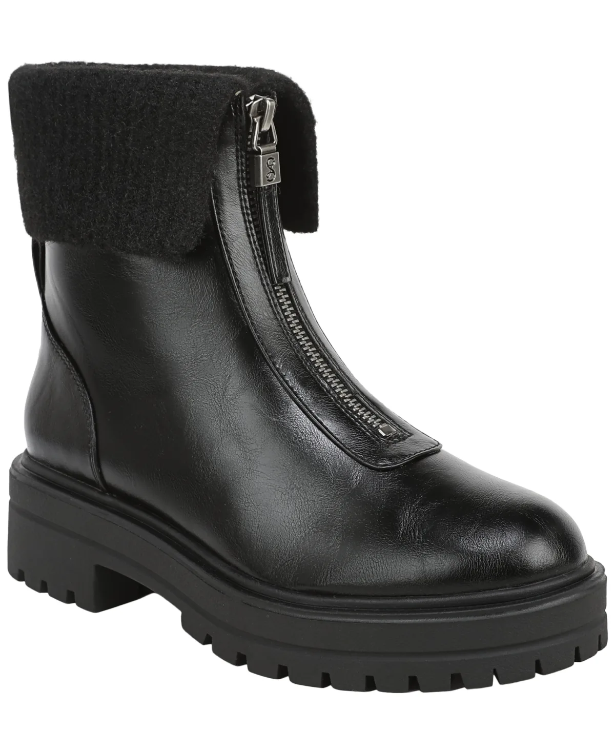 Kit Zip Short Round Toe Booties by S.A.M.
