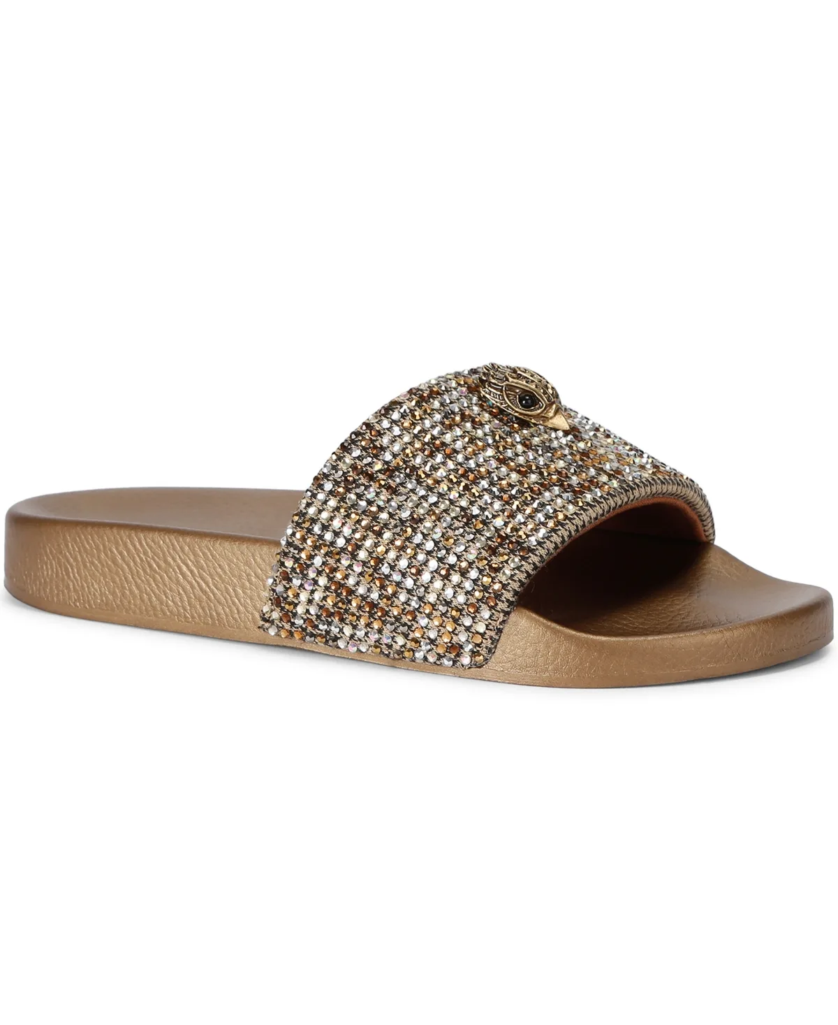Meena Eagle Denim Slides by Kurt Geiger
